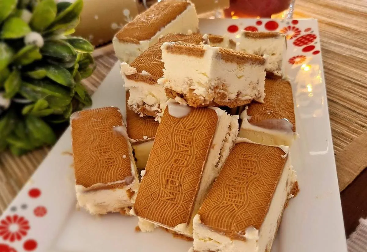 Crunchie Ice Cream Slice Recipe Foodrinky