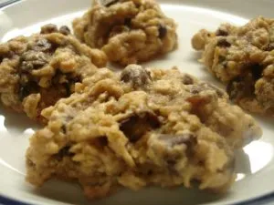 Oat Chocolate Chip Cookies