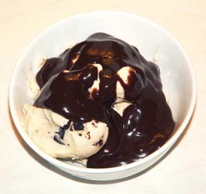 Hot Fudge Sauce on Icecream